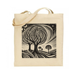Printed Natural Totes - A3 Print Full colour