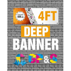 4ft Deep banner 4ft Deep banner