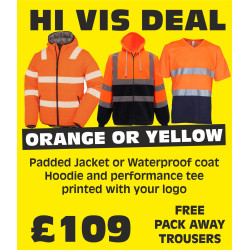 Hi Vis Printed Safety Wear Deal + FREE trousers Hi Vis Printed Safety Wear Deal + FREE trousers
