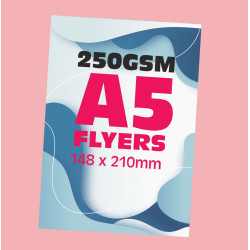 A5 Printed Flyers 250GSM A5 Printed Flyers 250GSM