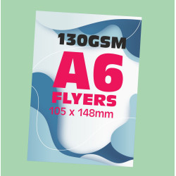 A6 Printed Flyers 130GSM A6 Printed Flyers 130GSM